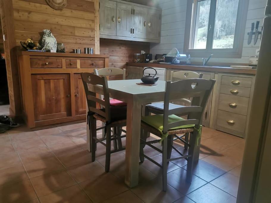 Maison Chaleureuse En Ariege Roquefort-Les-Cascades Extérieur photo